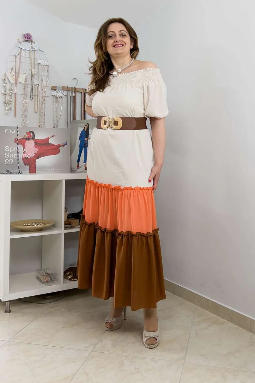 abito_con_balze_e_spalle__6.webp Mealys Abito con balze e spalle scoperte taglie comode Outlet