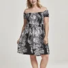 Urban Classics Abito con scollo a barca taglie forti Outlet