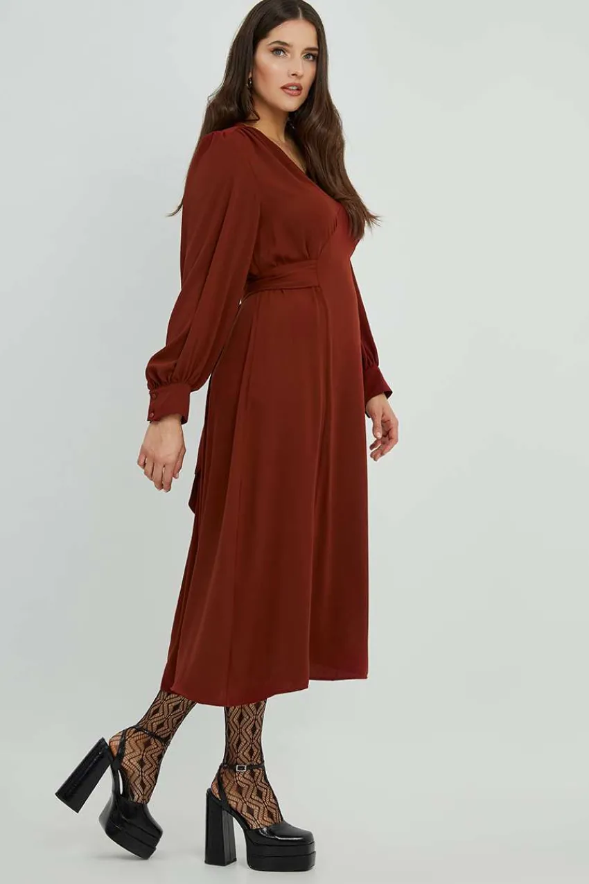 abito_con_scollo_a_v_midi_3.webp Mat Fashion Abito con scollo a V midi taglie comode Discount