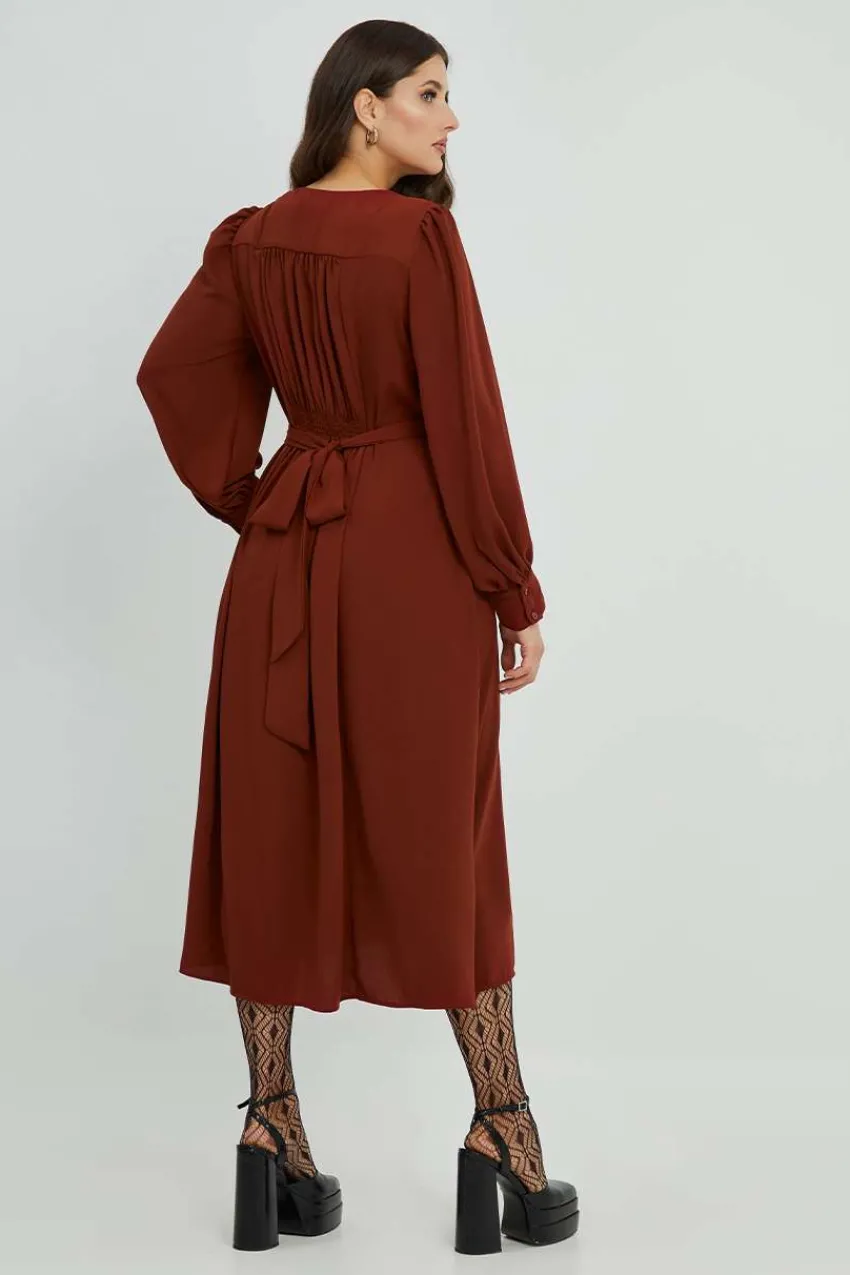 abito_con_scollo_a_v_midi_4.webp Mat Fashion Abito con scollo a V midi taglie comode Discount