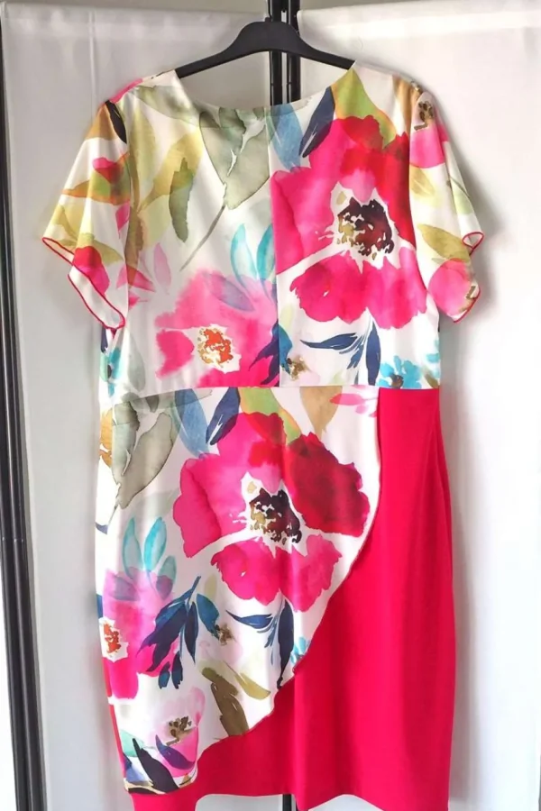 SPG Woman Abito con stampa floreale taglie forti Fashion