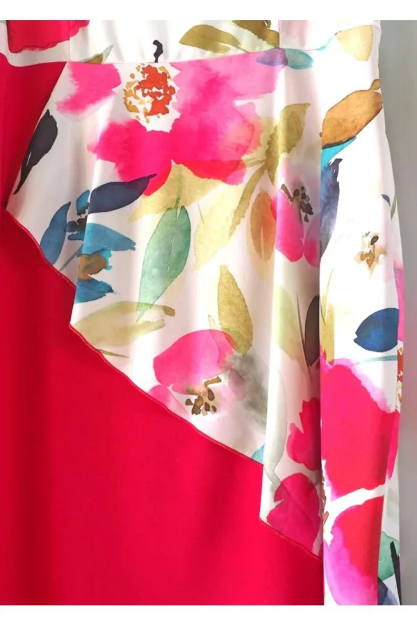 SPG Woman Abito con stampa floreale taglie forti Fashion