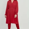 Mat Fashion Abito in chiffon taglie comode Fashion