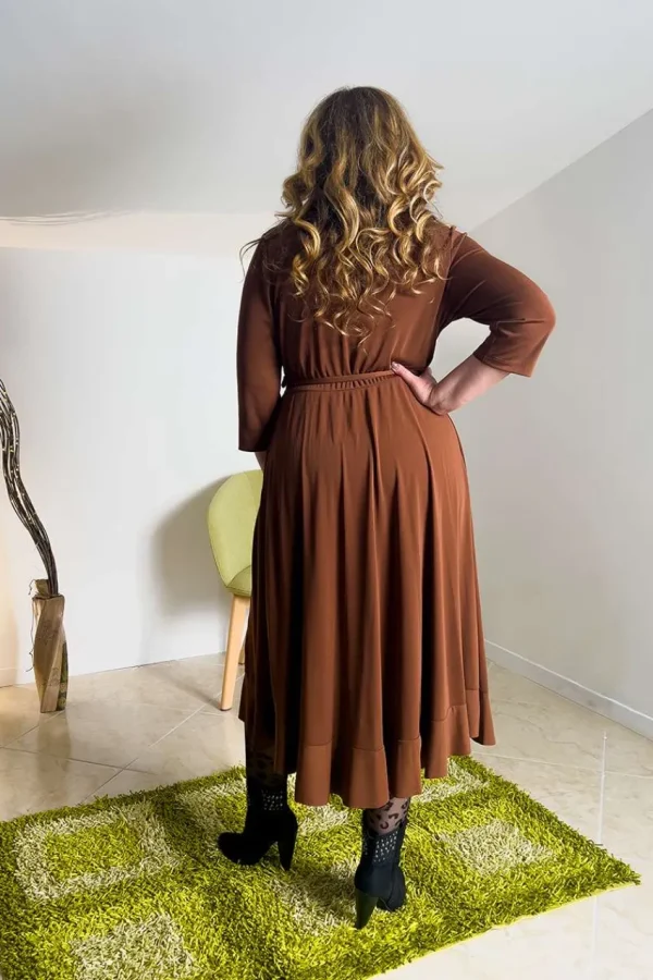 Jiveley Abito Incrocio Jersey taglie comode Best