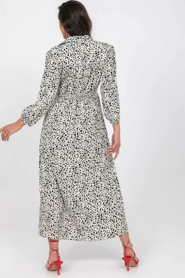 Mat Fashion Abito lungo con stampa Animalier taglie comode Clearance