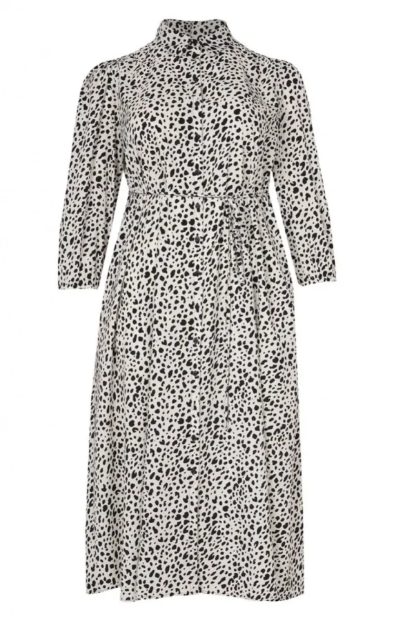 Mat Fashion Abito lungo con stampa Animalier taglie comode Clearance