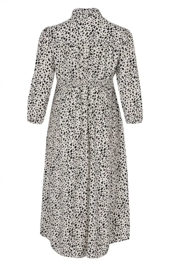 Mat Fashion Abito lungo con stampa Animalier taglie comode Clearance