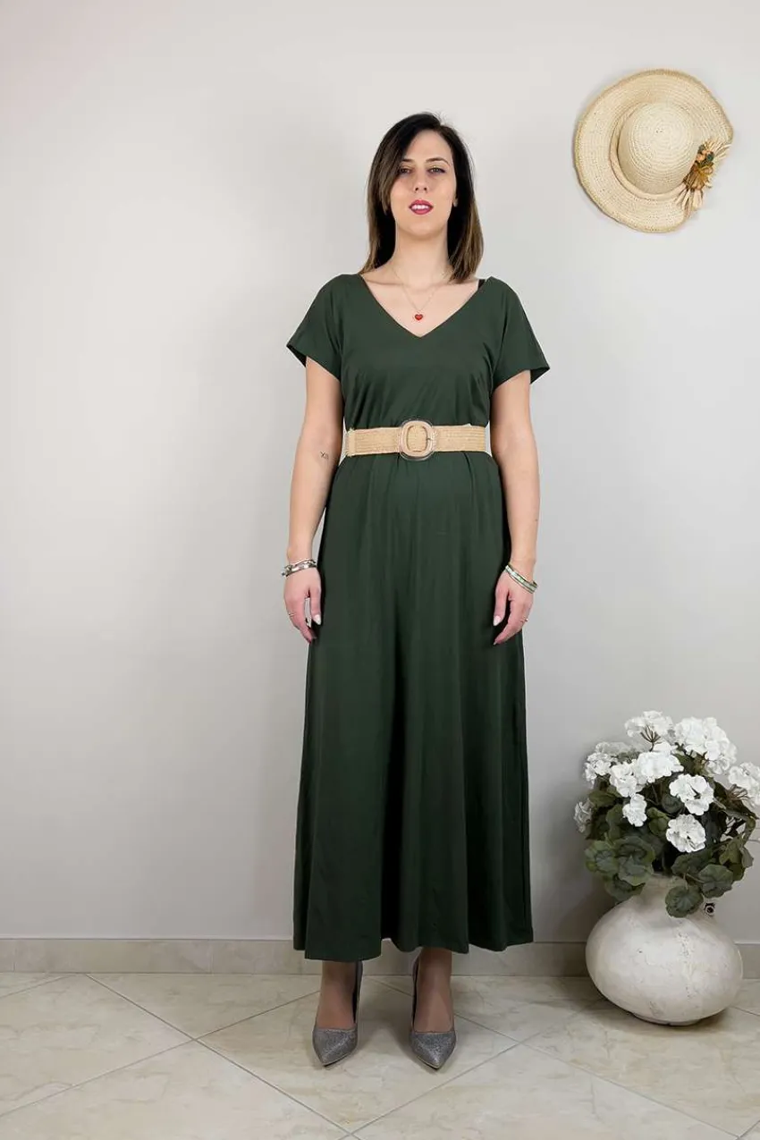 abito_mezza_manica_lungo__3.webp Mat Fashion Abito mezza manica lungo scollo a V taglie comode Hot