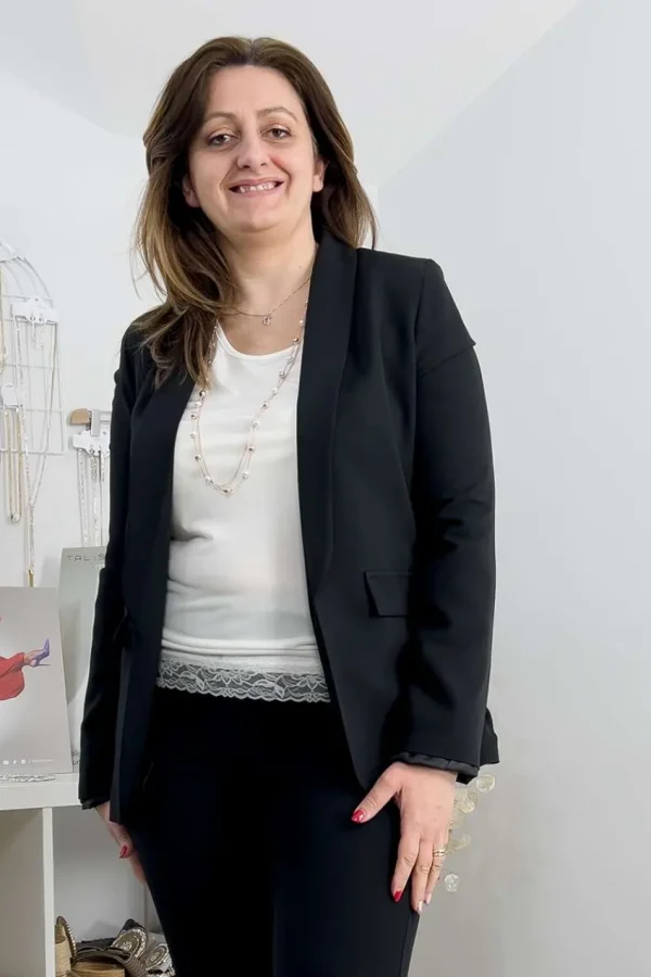 Talissa Mode Blazer collo sciallato taglie comode Online