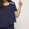 SPG Woman Blusa asimmetrica taglie comode Best