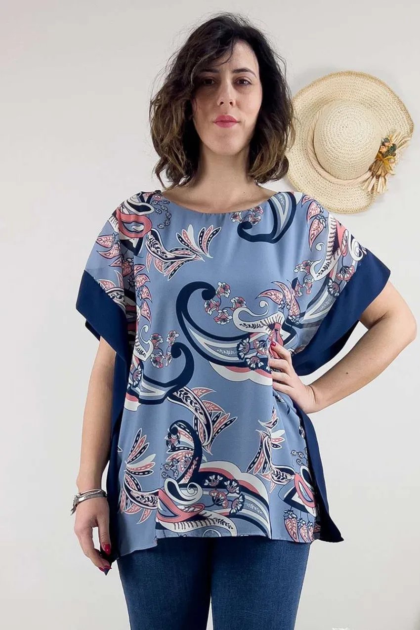 blusa_caftano_paisley_tag_0.webp Jiveley Blusa caftano paisley taglie comode Hot