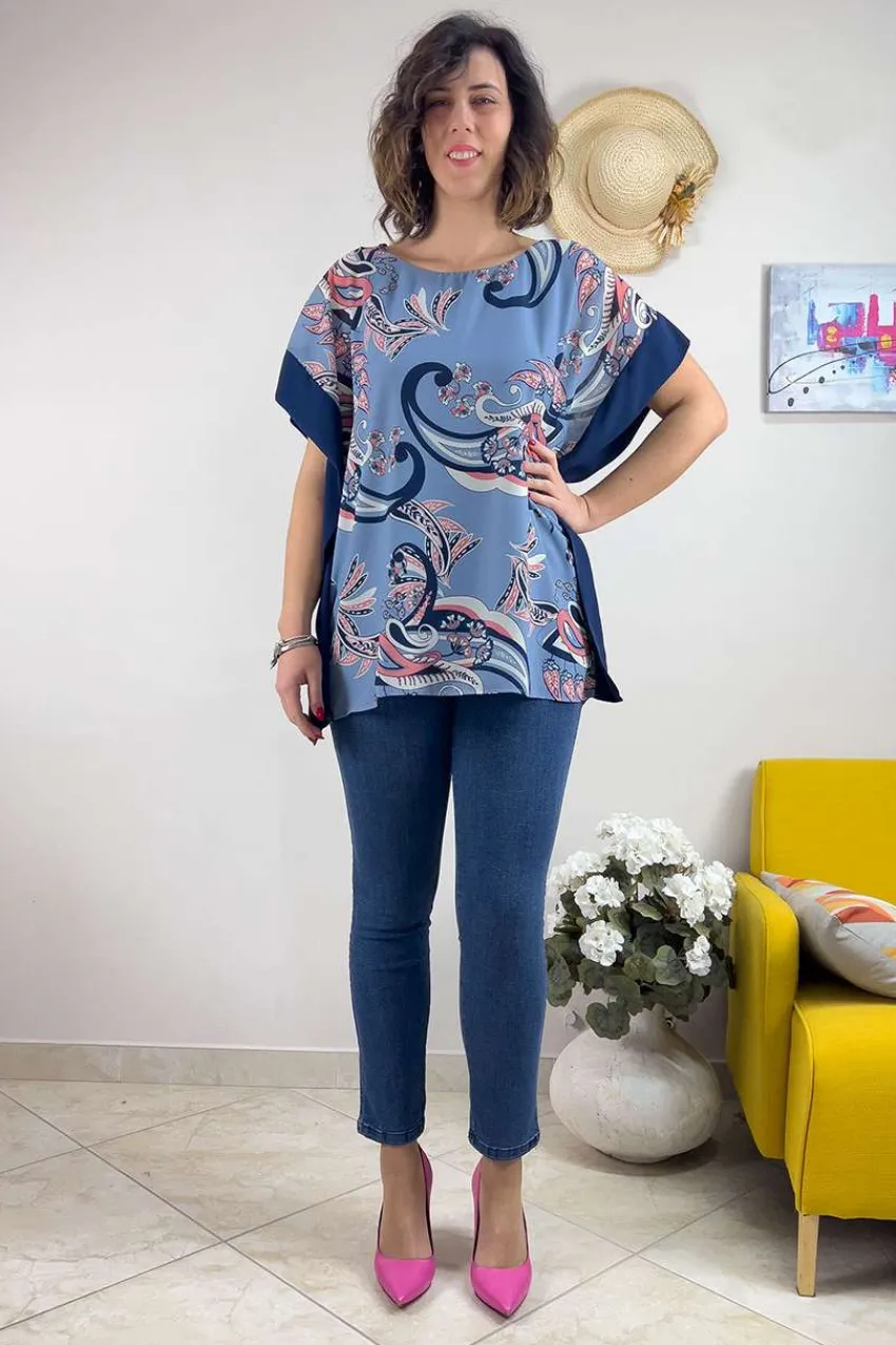 blusa_caftano_paisley_tag_1.webp Jiveley Blusa caftano paisley taglie comode Hot