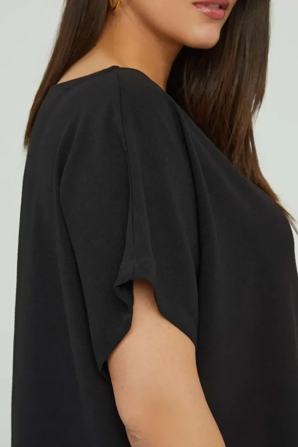 Mat Fashion Blusa classica a scatoletta taglie comode New