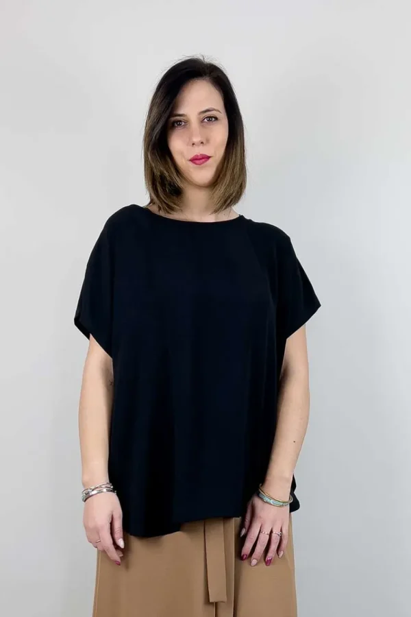 Mat Fashion Blusa classica a scatoletta taglie comode New