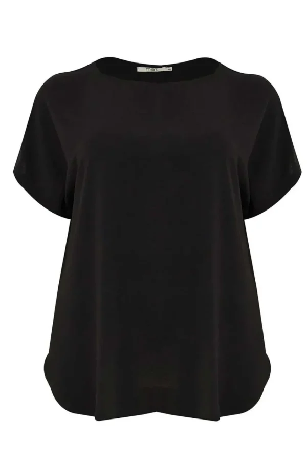 Mat Fashion Blusa classica a scatoletta taglie comode New
