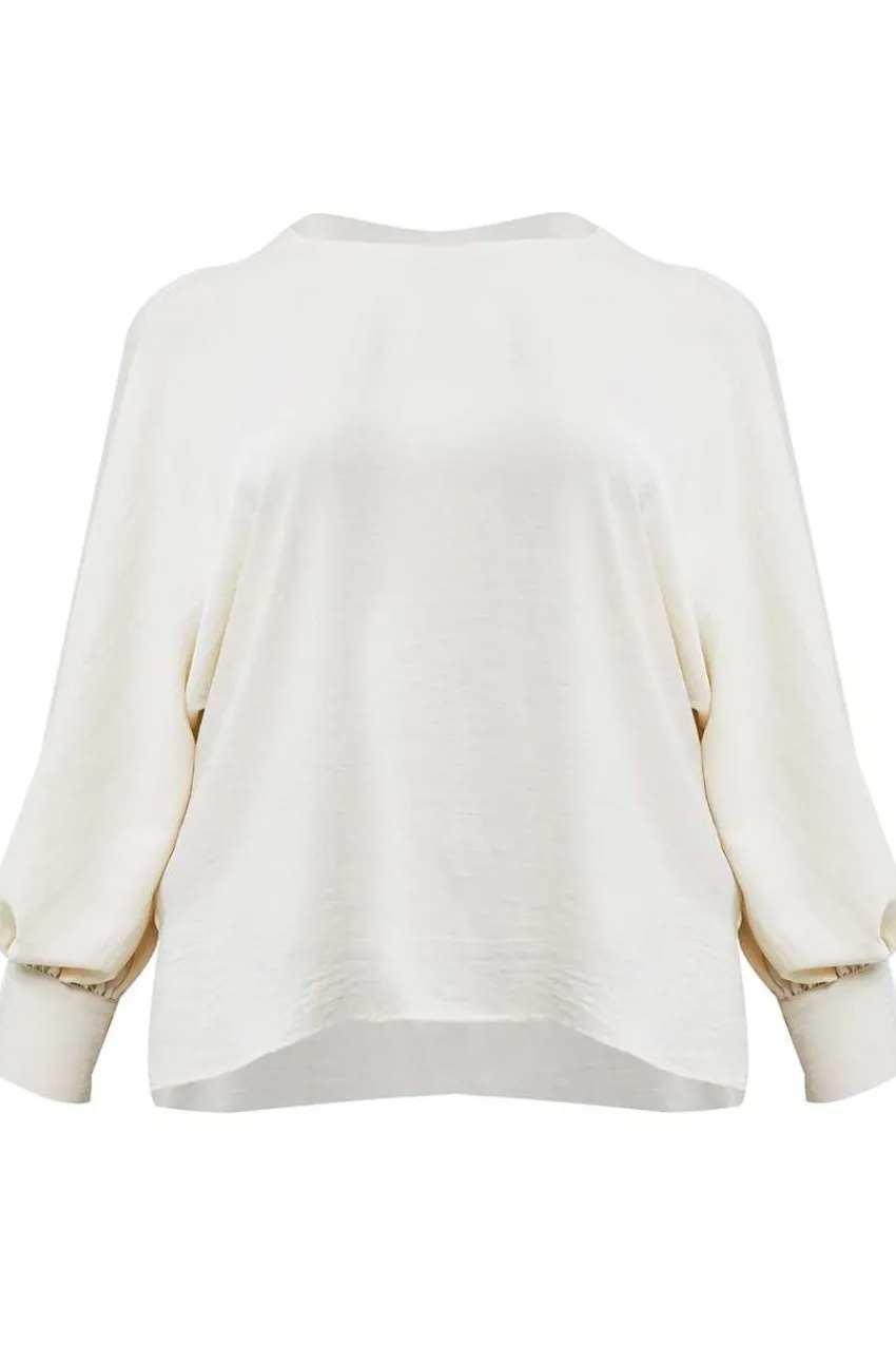 blusa_con_polsini_e_scoll_4.webp Mat Fashion Blusa con polsini e scollo a U taglie comode Discount
