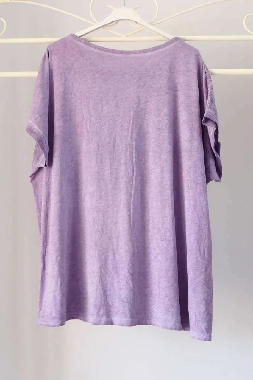blusa_con_stampa_con_stra_1-1.webp Donna Curvy Blusa con stampa con strass taglie forti Fashion