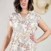 Talissa Mode Blusa fantasia taglie comode Hot