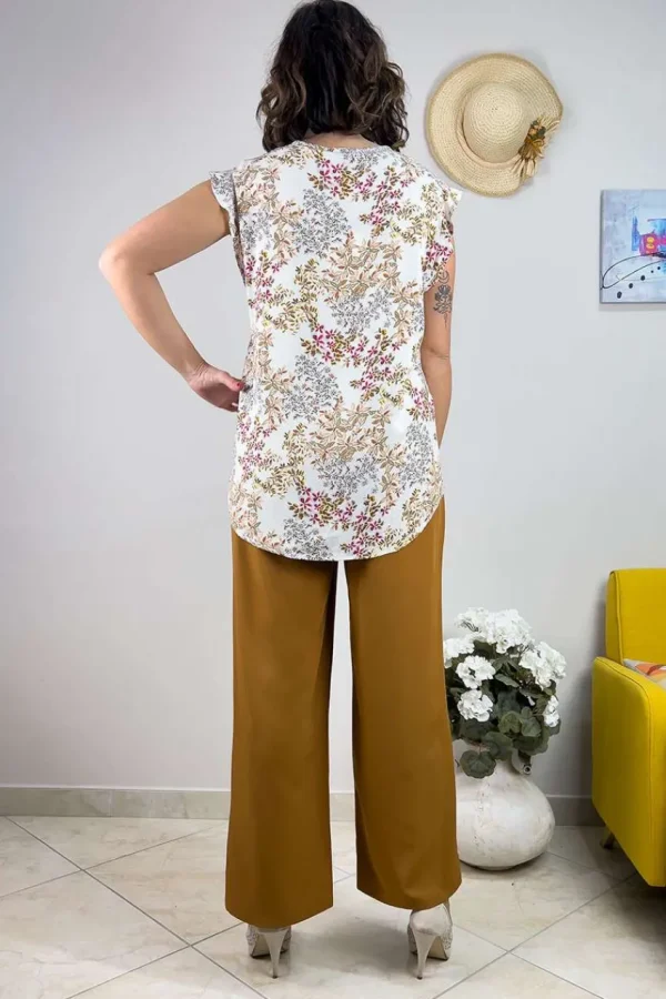 Talissa Mode Blusa fantasia taglie comode Hot