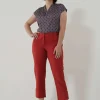 Jiveley Blusa scollo a v fantasia maiolica taglie comode Best