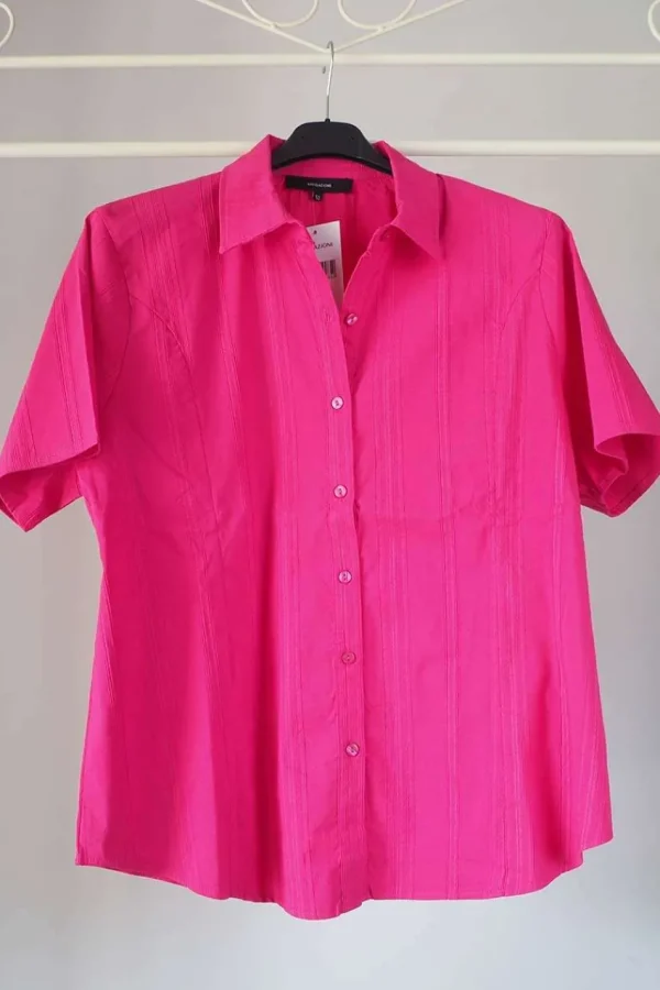 Navigazione Camicia a mezze maniche taglie forti Fashion