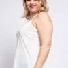 Donna Curvy Canotta basic taglie forti Discount