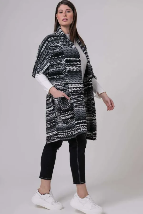 Mat Fashion Cappottino di lana taglie comode Sale