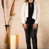 Talissa Mode Cardigan con collo sciallato taglie comode Hot