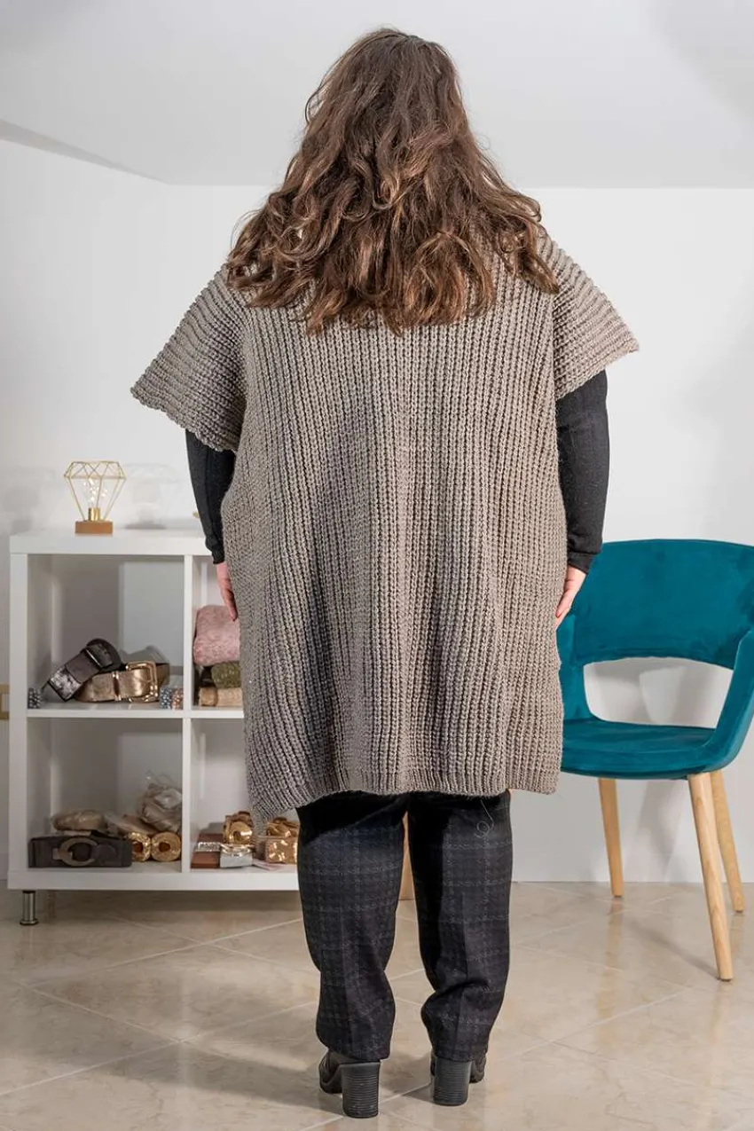 cardigan_mezza_manica_con_11.webp Mat Fashion Cardigan mezza manica con spacchi laterali taglie comode New