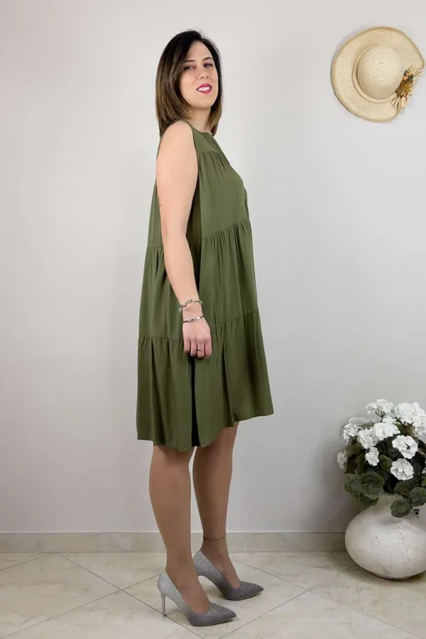 Talissa Mode Chemisier con balze e bottoni taglie comode Fashion