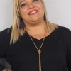 Donna Curvy Collana corda in metallo Best