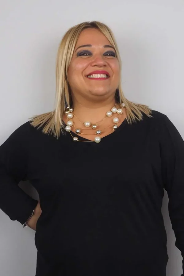 Donna Curvy Collana girocollo con perle Hot