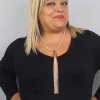 Donna Curvy Collana lunga con frange Clearance