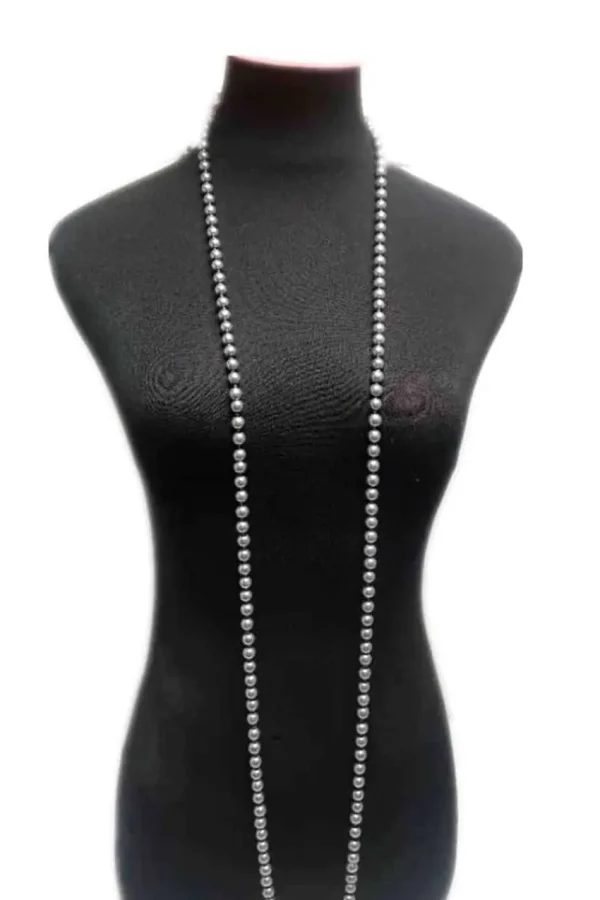 Donna Curvy Collana lunga con perle Clearance