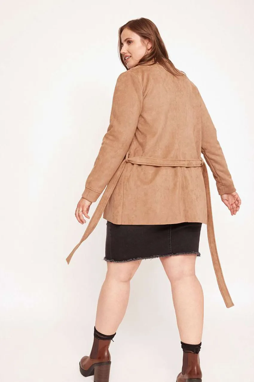 giacca_in_camoscio_lunga__2.webp SPG Woman Giacca in camoscio lunga taglie comode Best