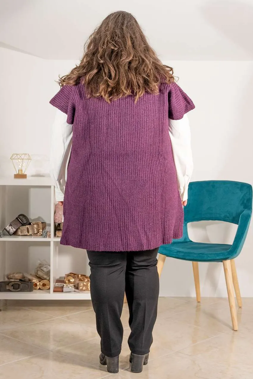 gilet_di_lana_lungo_con_s_1.webp Mat Fashion Gilet di lana lungo con spacchi laterali taglie comode Fashion
