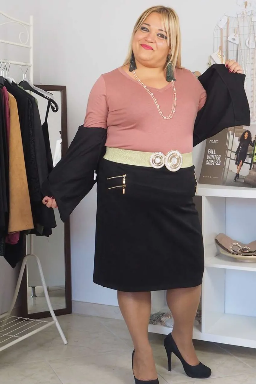 gonna_effetto_pelle_scamo_4.webp Donna Curvy Gonna effetto pelle scamosciata taglie comode Sale