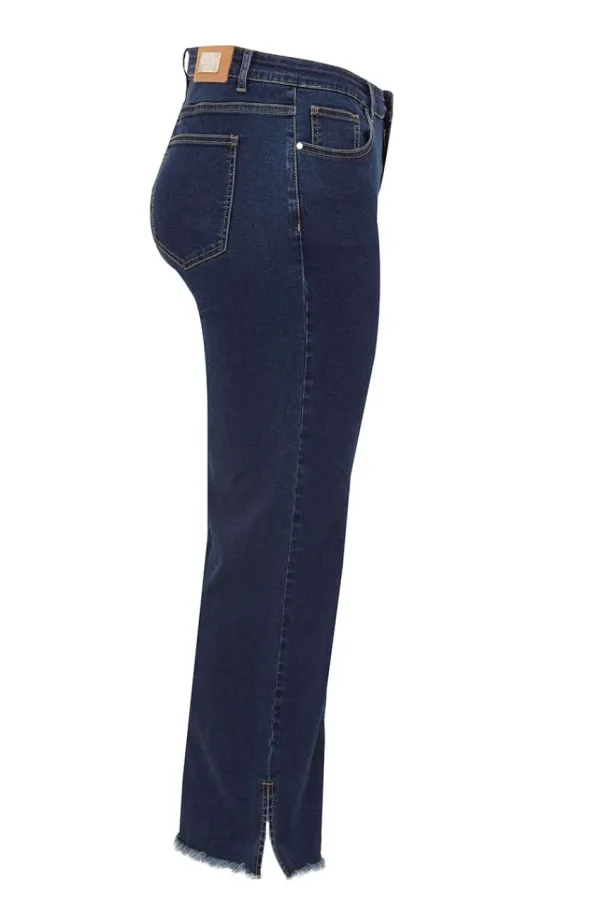 Mat Fashion Jeans cropped a zampa taglie comode Online