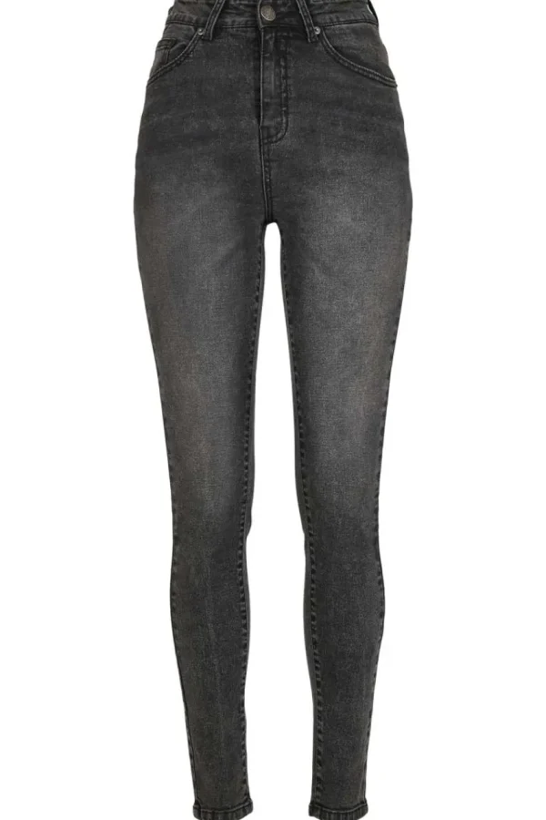 Urban Classics Jeans skinny a vita alta taglie comode Fashion