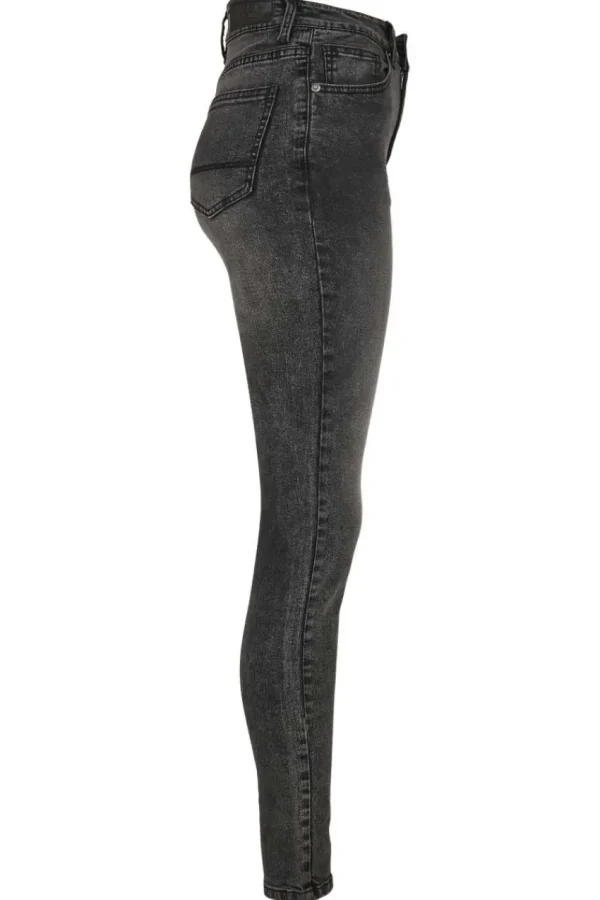 Urban Classics Jeans skinny a vita alta taglie comode Fashion