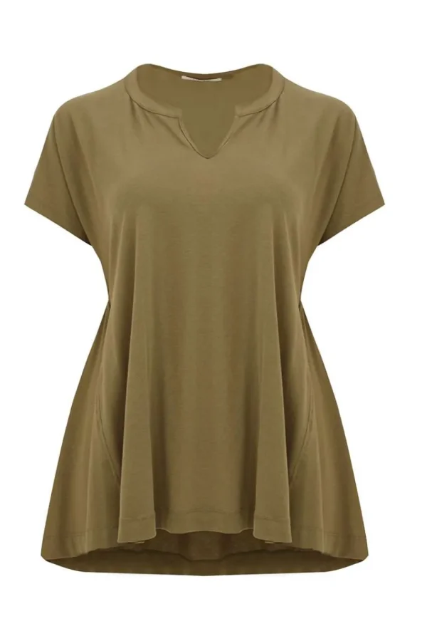 Mat Fashion Maglia con elastico dietro taglie comode Online
