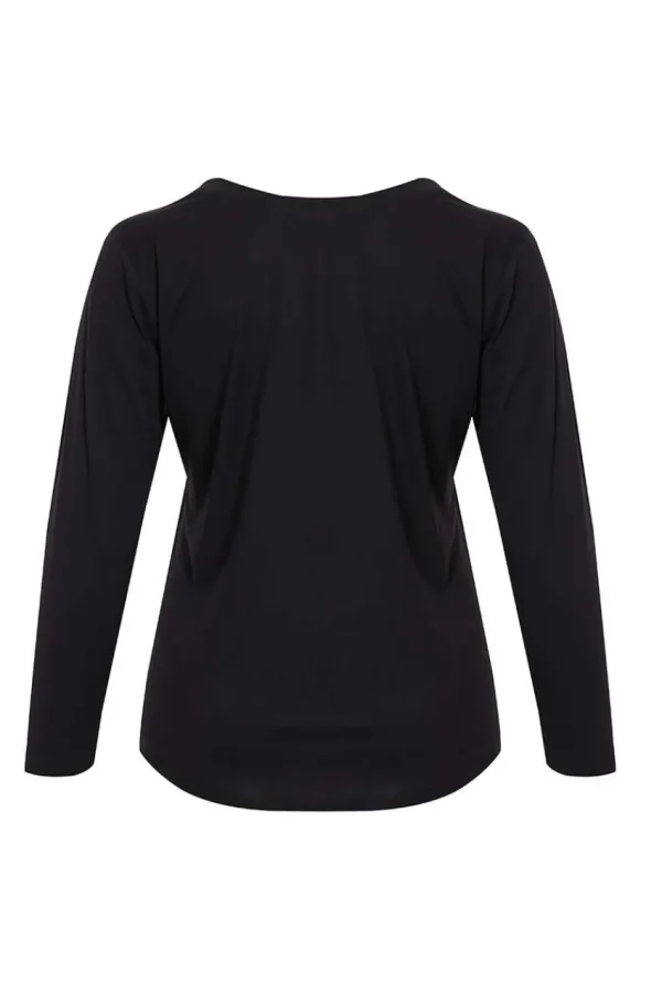 Mat Fashion Maglia con scollo a V taglie comode Fashion