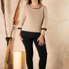 Talissa Mode Maglia doppio tessuto taglie comode Discount