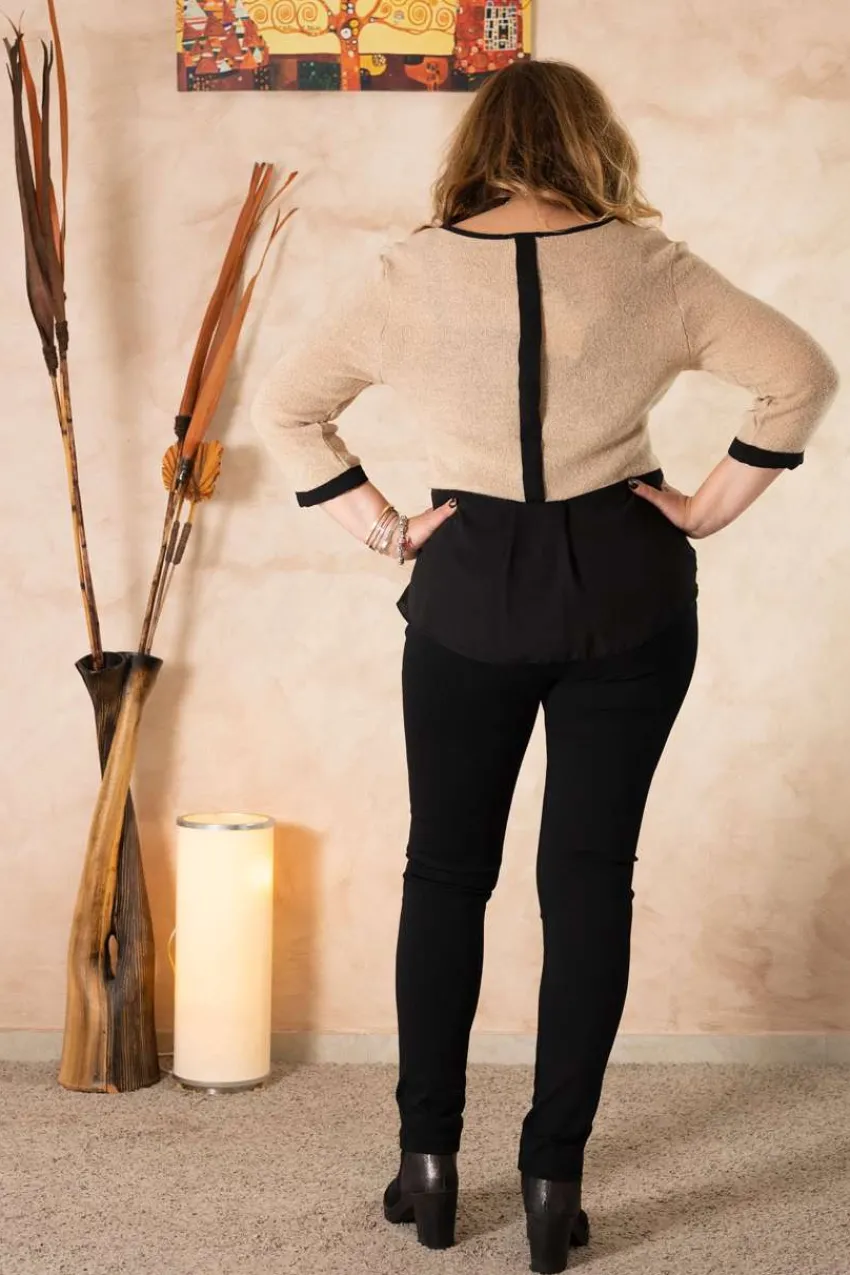 maglia_doppio_tessuto_tag_1.webp Talissa Mode Maglia doppio tessuto taglie comode Discount