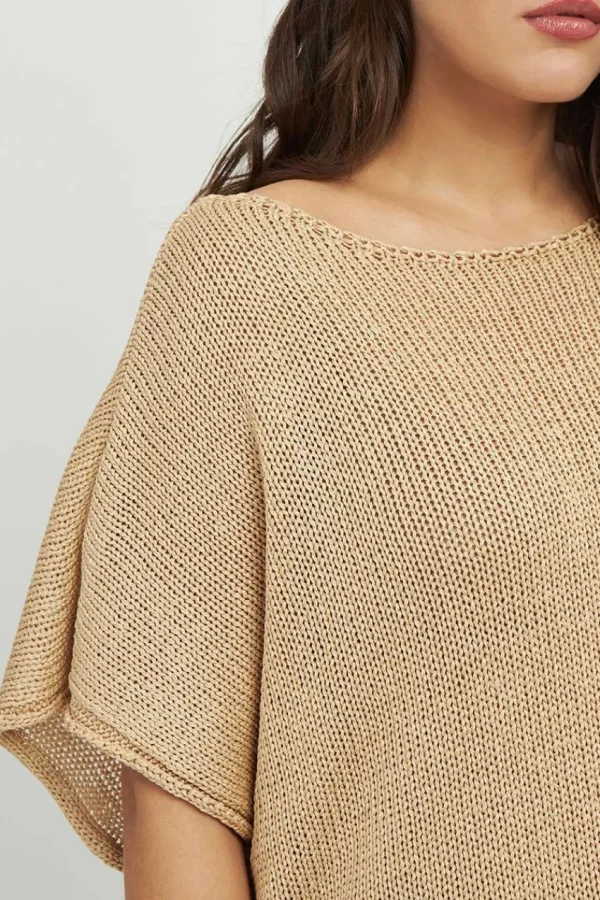 Mat Fashion Maglia in filo taglie comode Hot