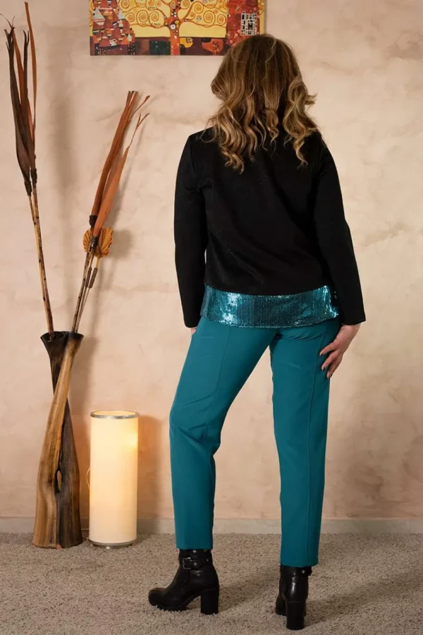 Talissa Mode Maglia lurex con paillettes taglie comode Outlet