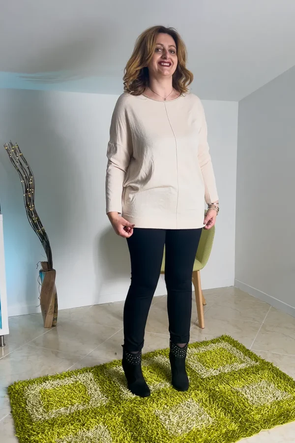 Mealys Maglia oversize taglie comode Outlet
