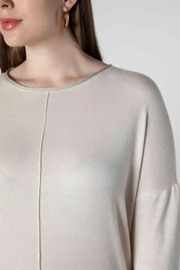 Mealys Maglia oversize taglie comode Outlet