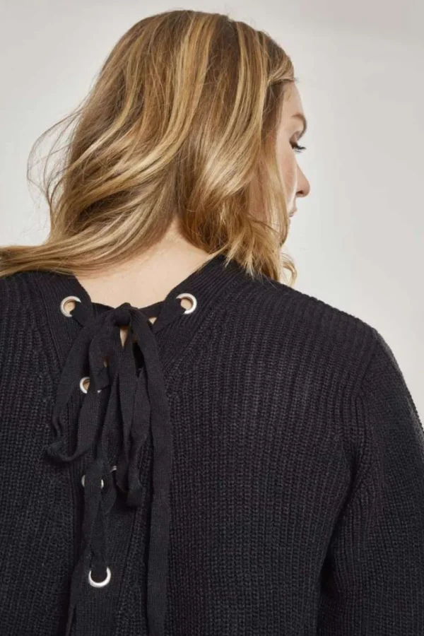 Urban Classics Maglione con lacci sul retro taglie comode Online