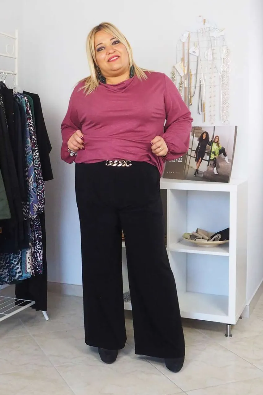pantalone_fluido_con_deco_4.webp Donna Curvy Pantalone fluido con decorazione taglie comode Best